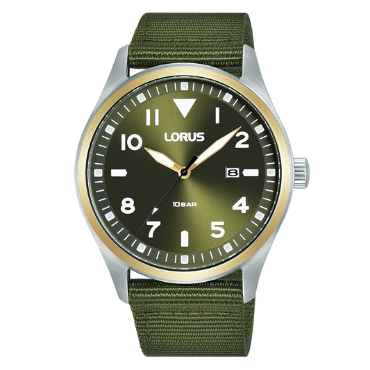 Lorus Men’s Two tone Camo Field watch