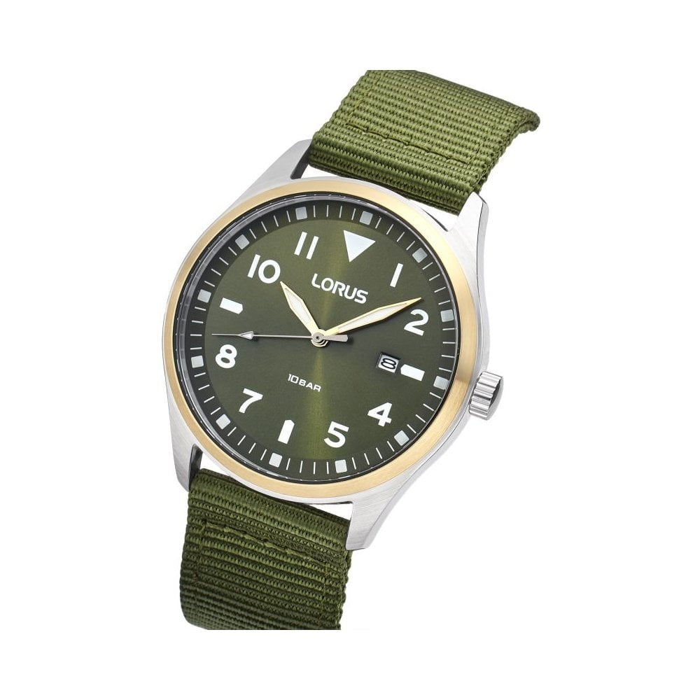 Lorus Men’s Two tone Camo Field watch