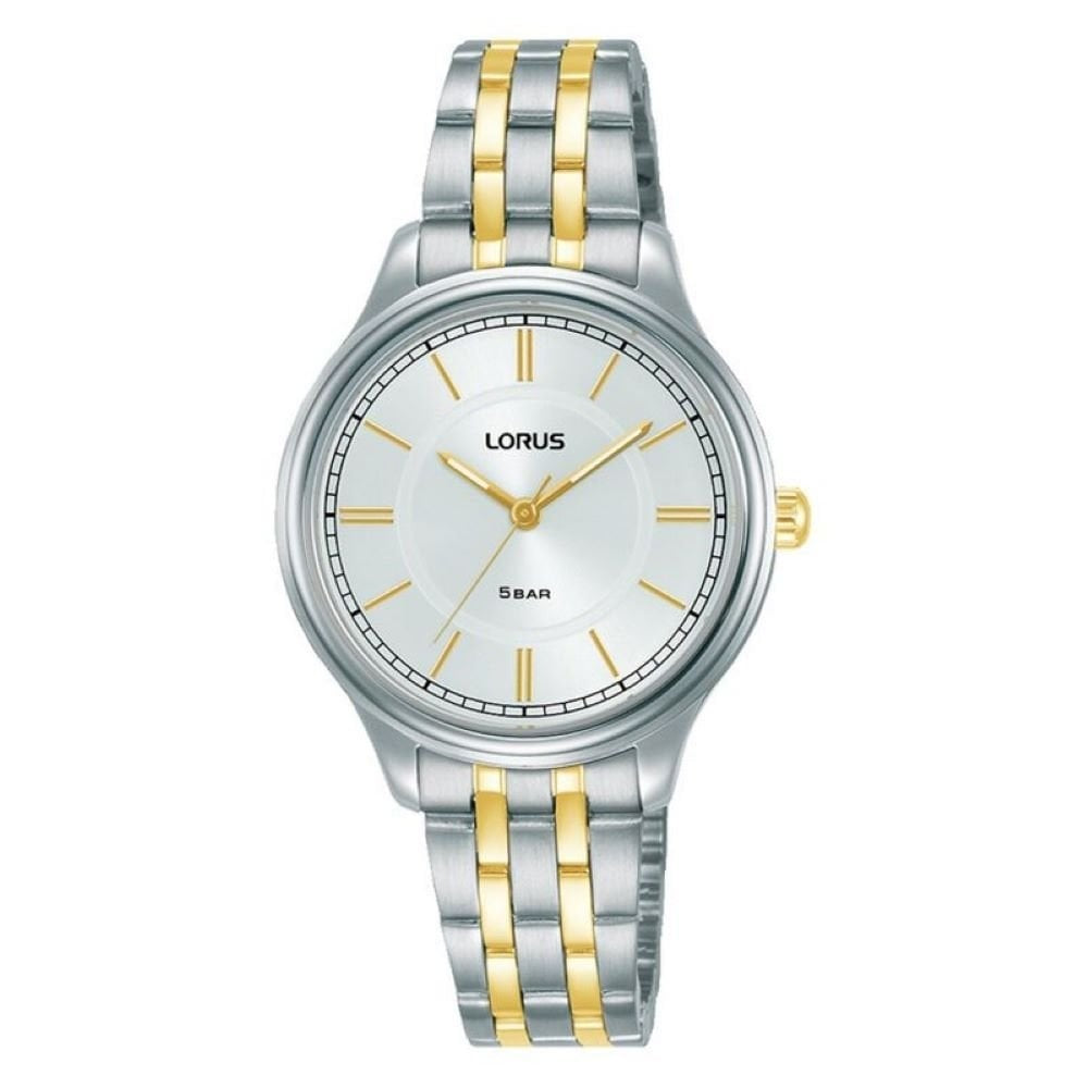 Lorus Womens Steel And Gold Bracelet Watch 