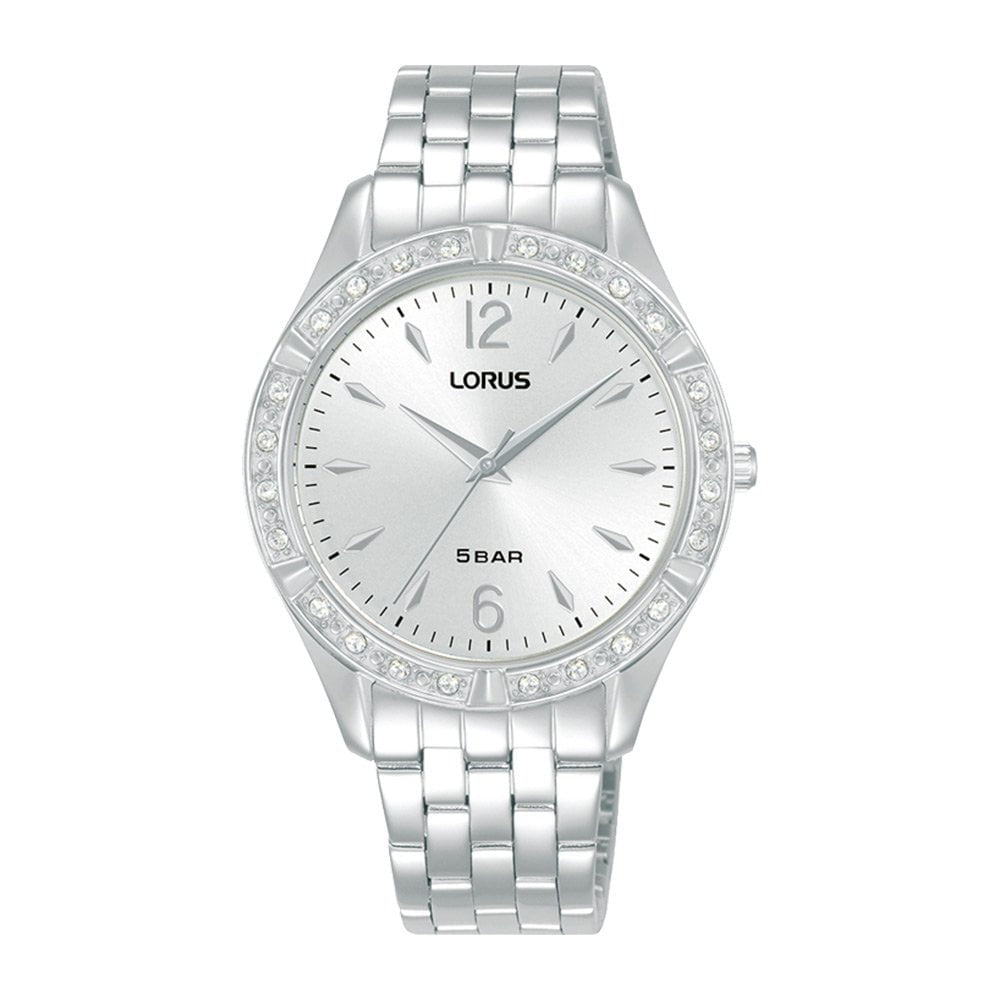 Lorus Womens Steel Case Bracelet Watch 
