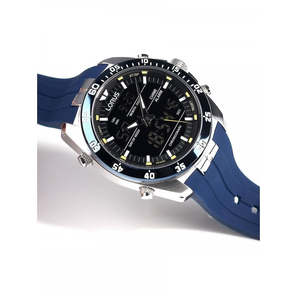 Lorus duo time gents watch