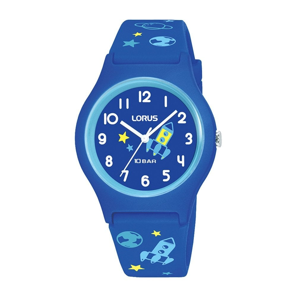 Lorus kids's outer space silicon watch