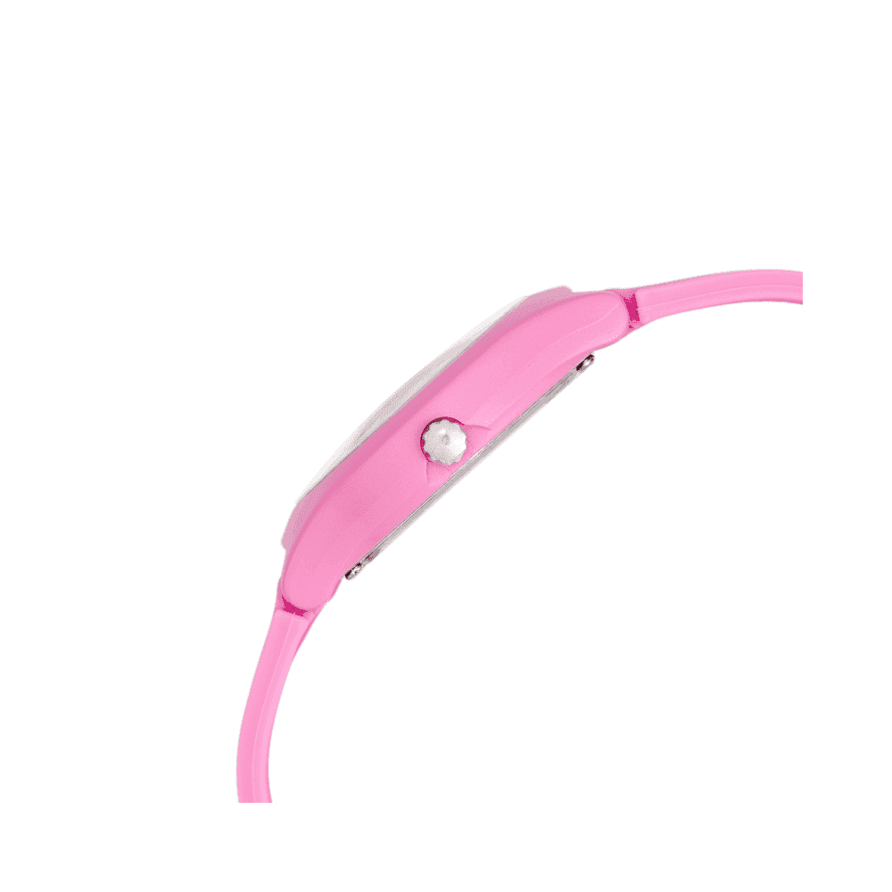 Lorus pink silicon Watch