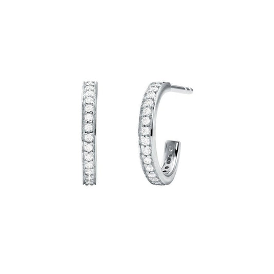 M KORS EARRINGS SS MINI HOOP