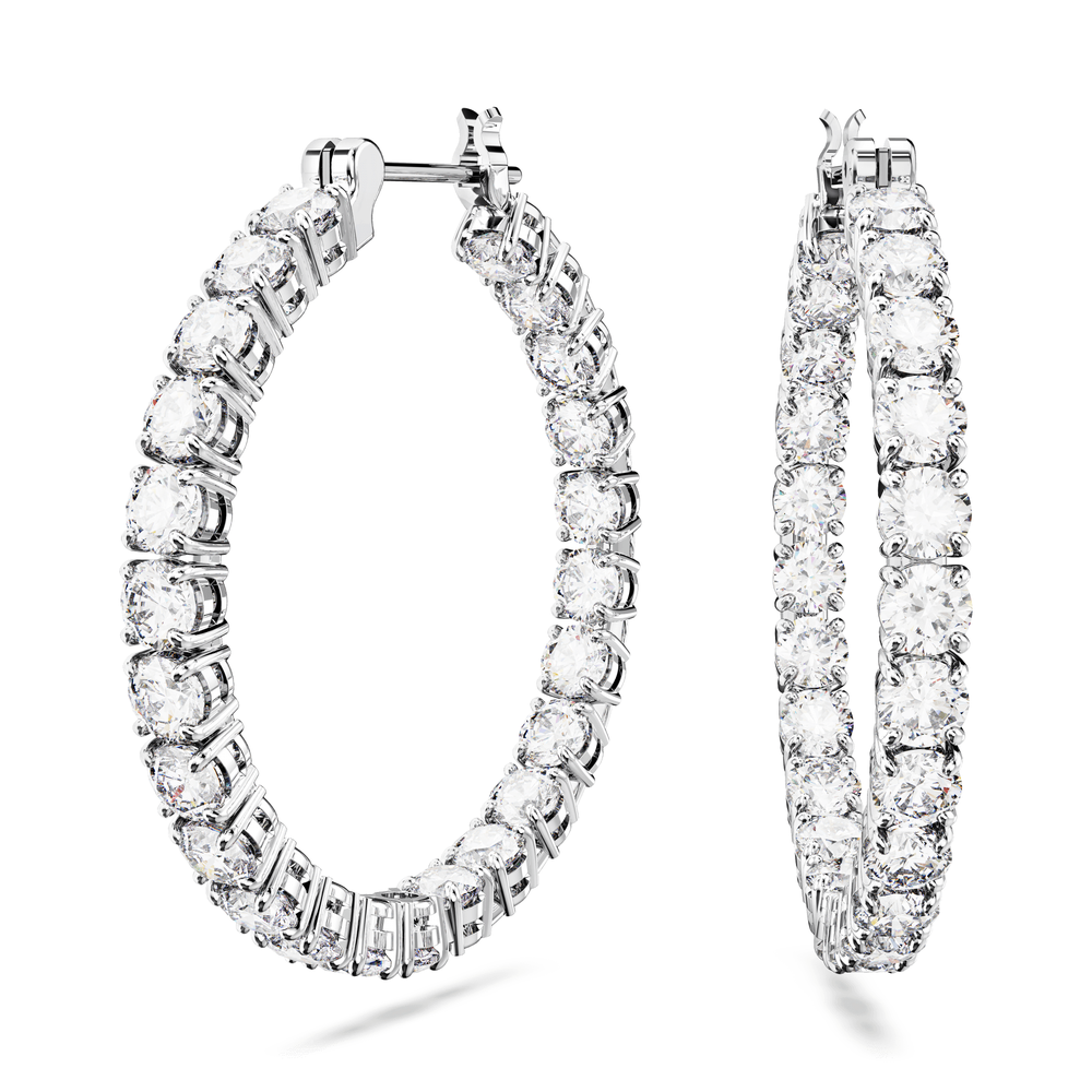 MATRIX HOOP EARRINGS