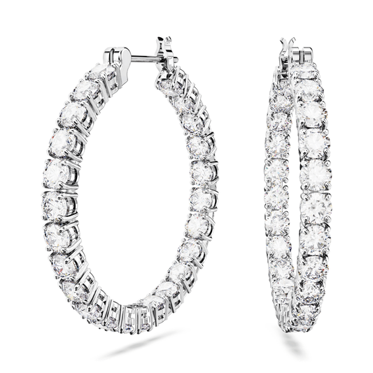 MATRIX HOOP EARRINGS