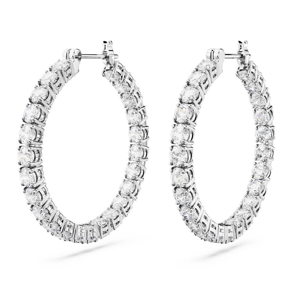 MATRIX HOOP EARRINGS
