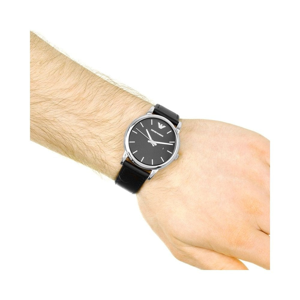 MENS EMPORIO ARMANI STAINLESS STEEL WATCH