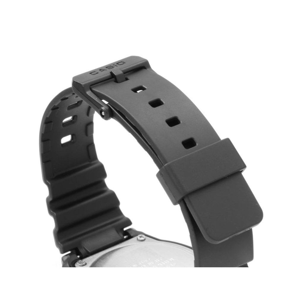 MENS SPORTS ANALOGUE WATCH WITH BLACK RESIN STRAP & DAY/DATE FEATURE