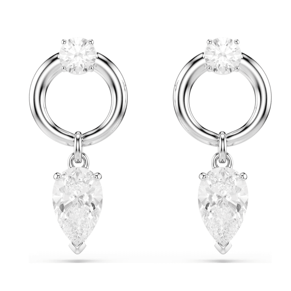 MESMERA PEAR CUT DROP EARRINGS