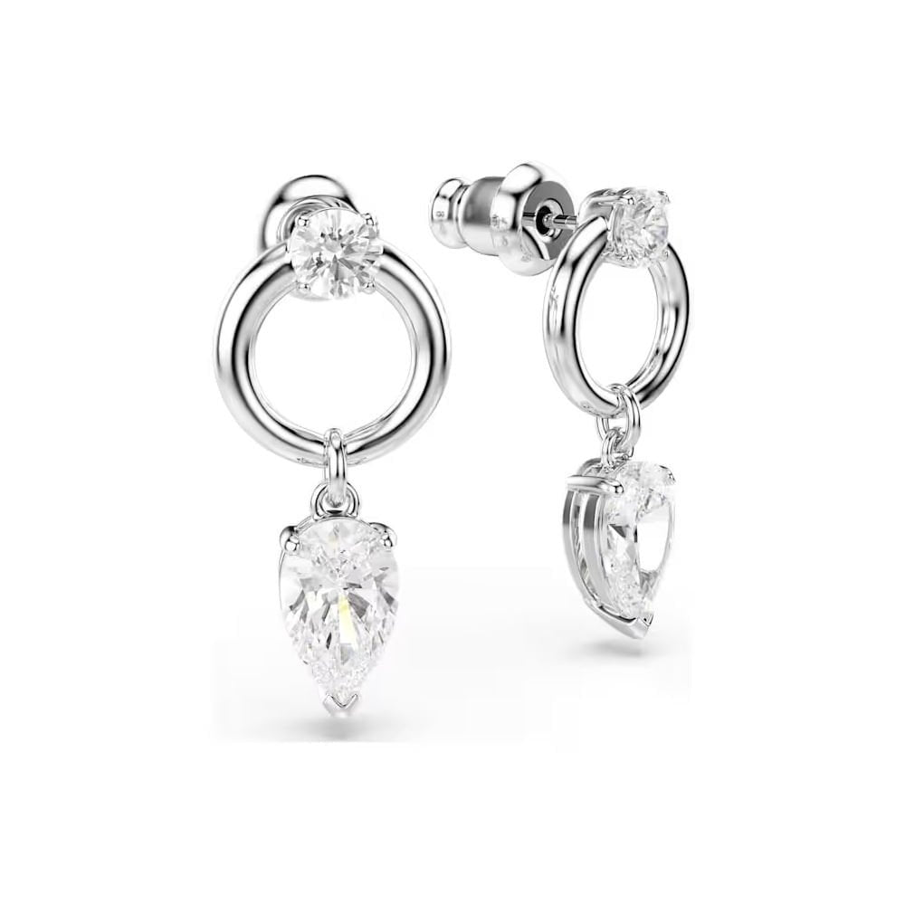 MESMERA PEAR CUT DROP EARRINGS