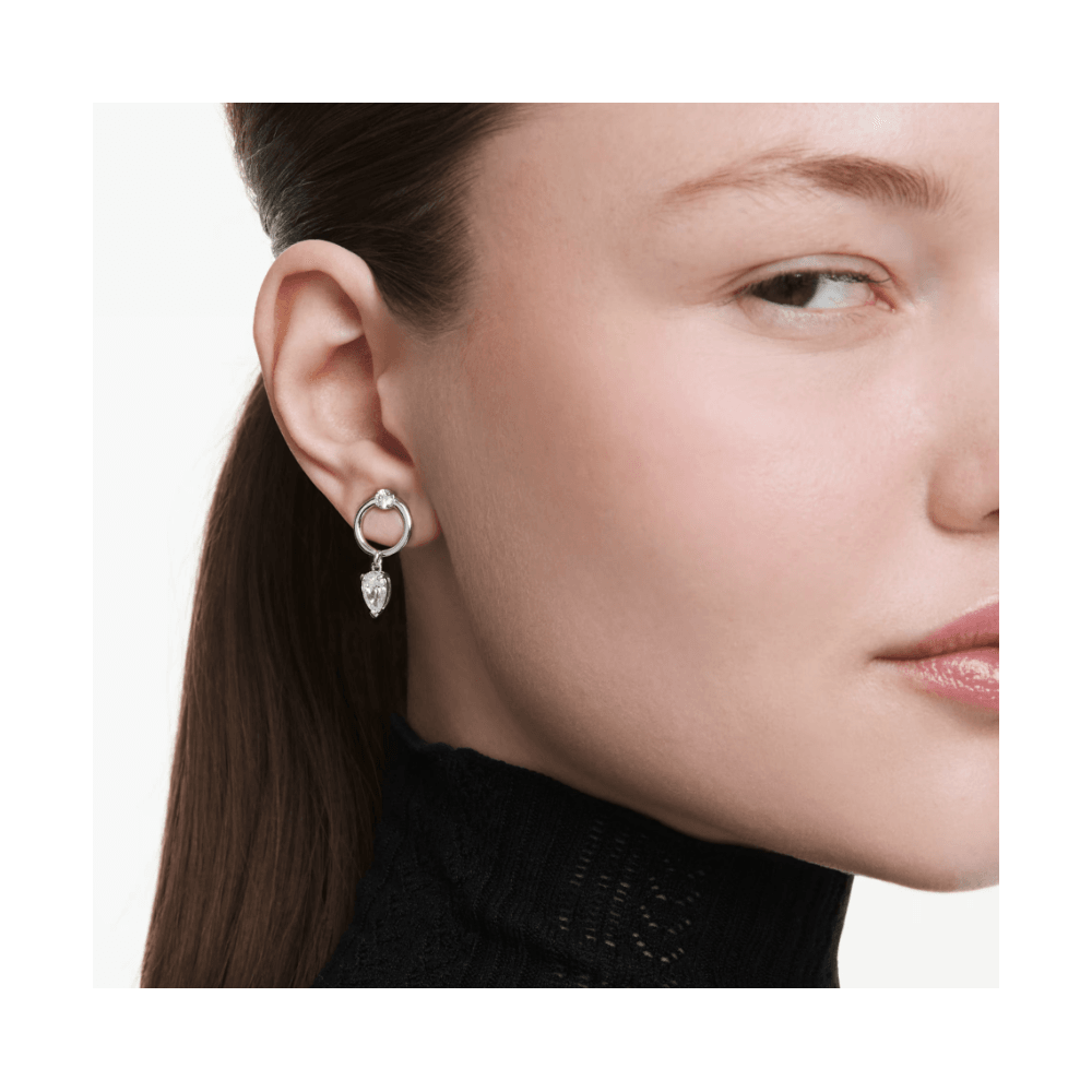 MESMERA PEAR CUT DROP EARRINGS