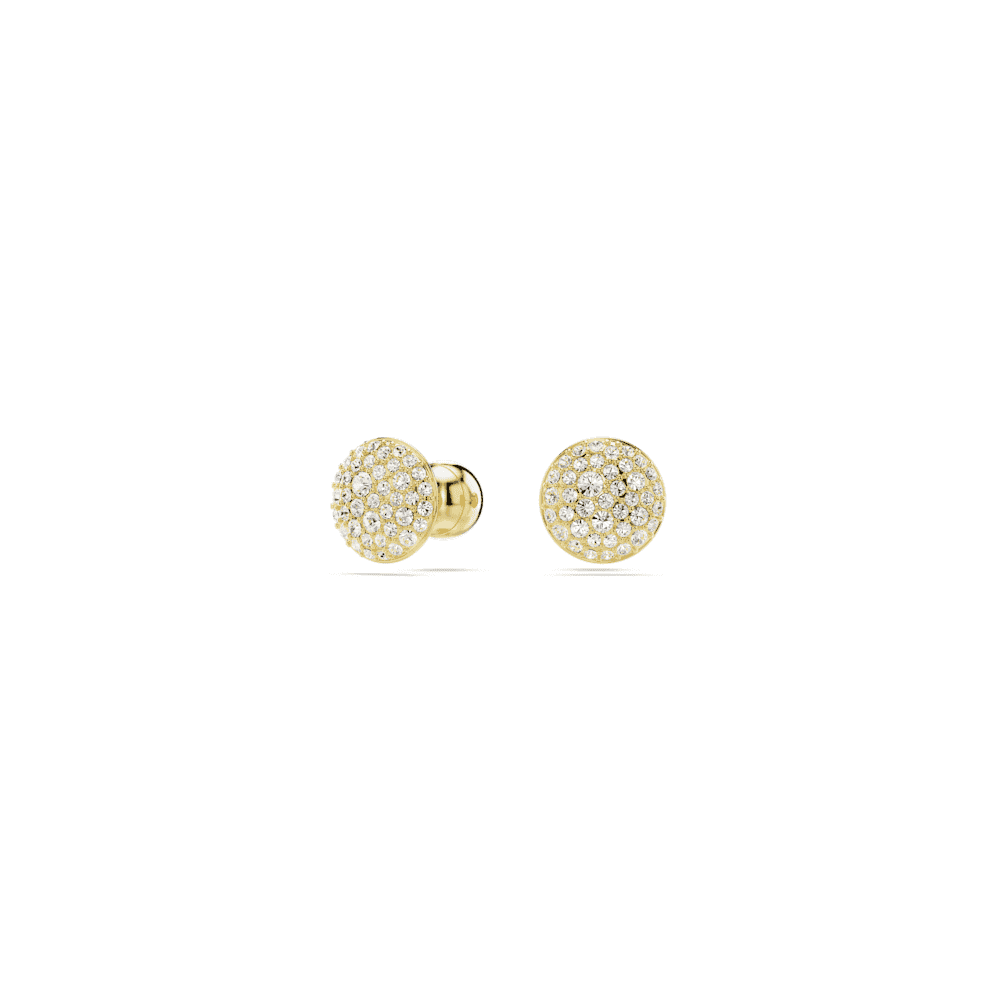 METEORA DAZZLING ROUND STUD EARRINGS