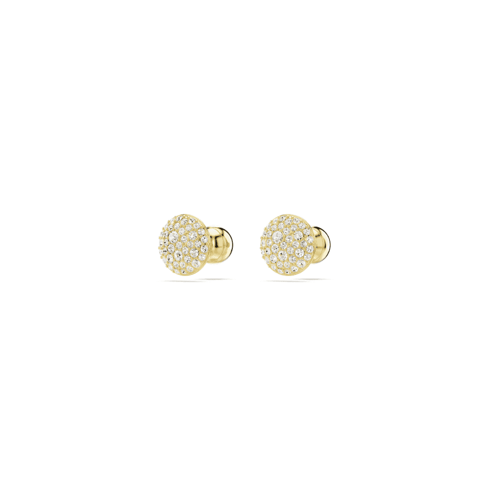 METEORA DAZZLING ROUND STUD EARRINGS
