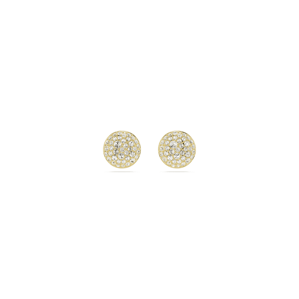 METEORA DAZZLING ROUND STUD EARRINGS