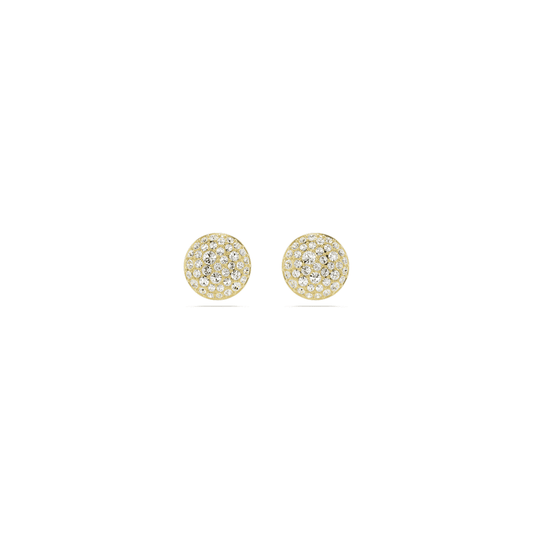 METEORA DAZZLING ROUND STUD EARRINGS