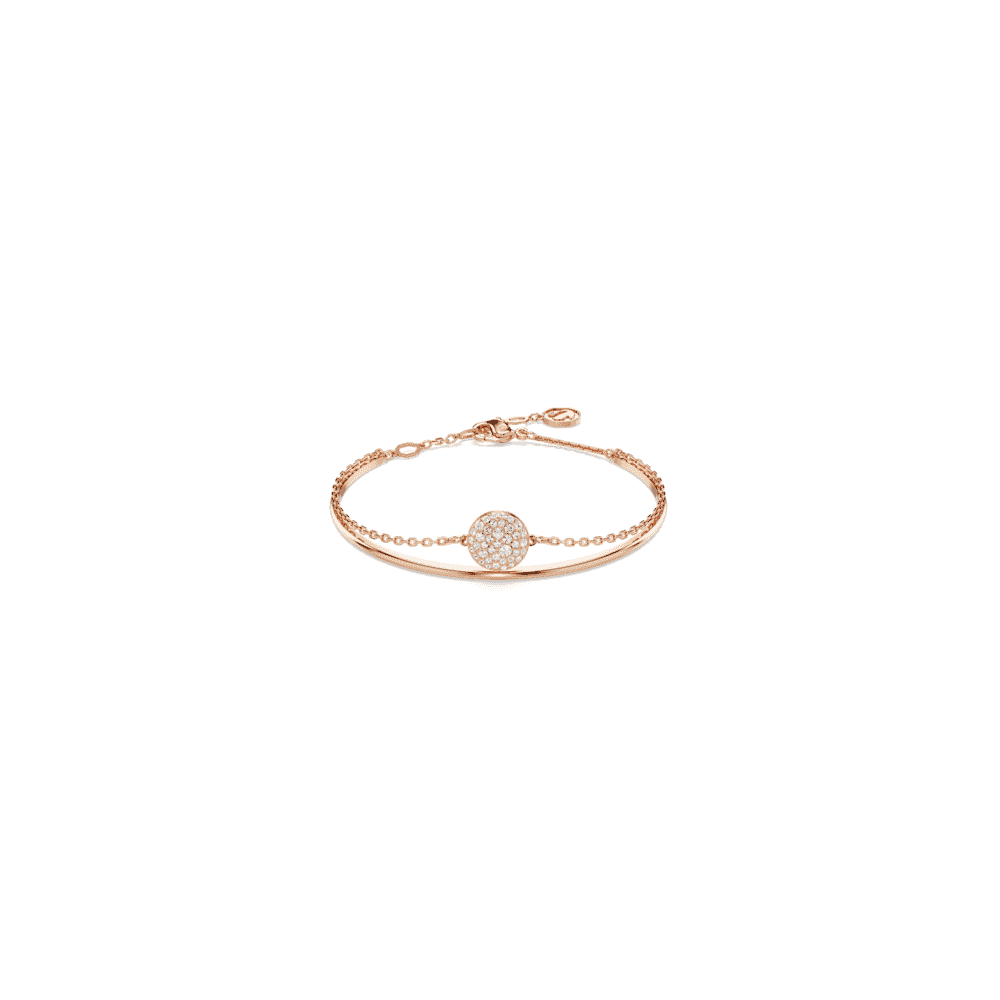 METEORA ROSE GOLD DOUBLE LAYERED BANGLE