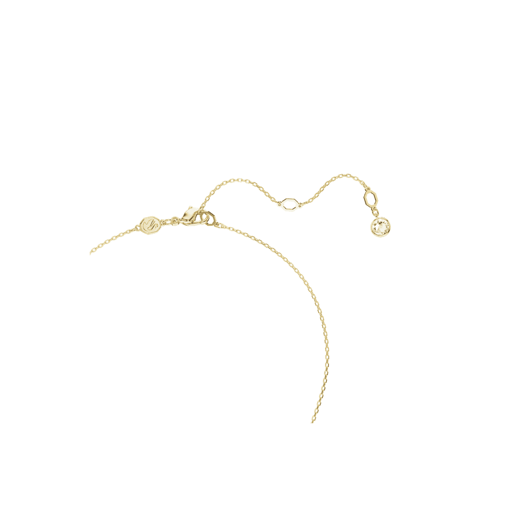 METEORA ROSE GOLD FINISHED ROUND PAVE SET PENDANT