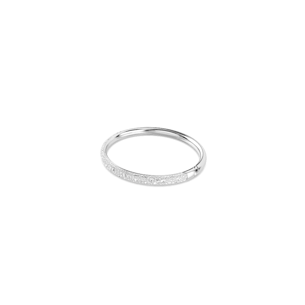 METEORA STARDUST PAVE SET CLEAR CRYSTAL BANGLE