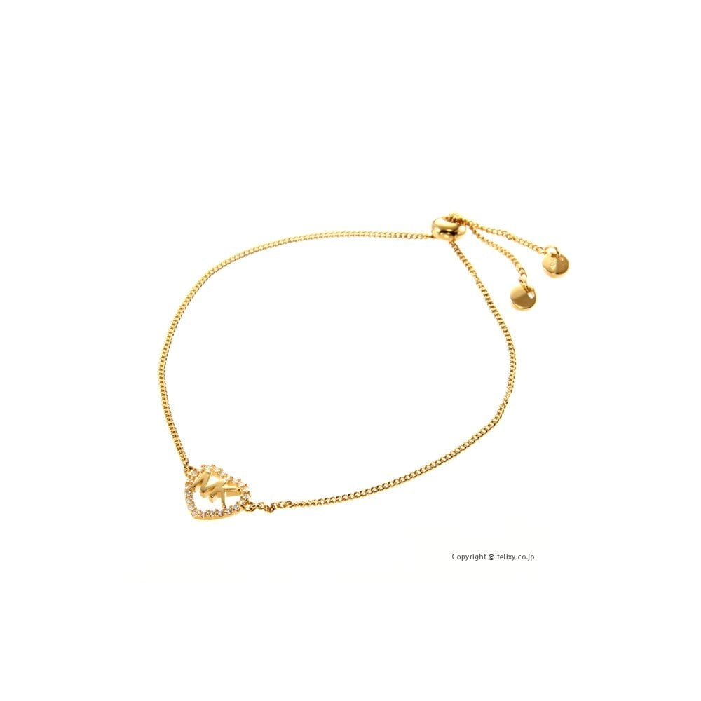 MICHAEL KORS GOLD ON SILVER LOVE BRACELET