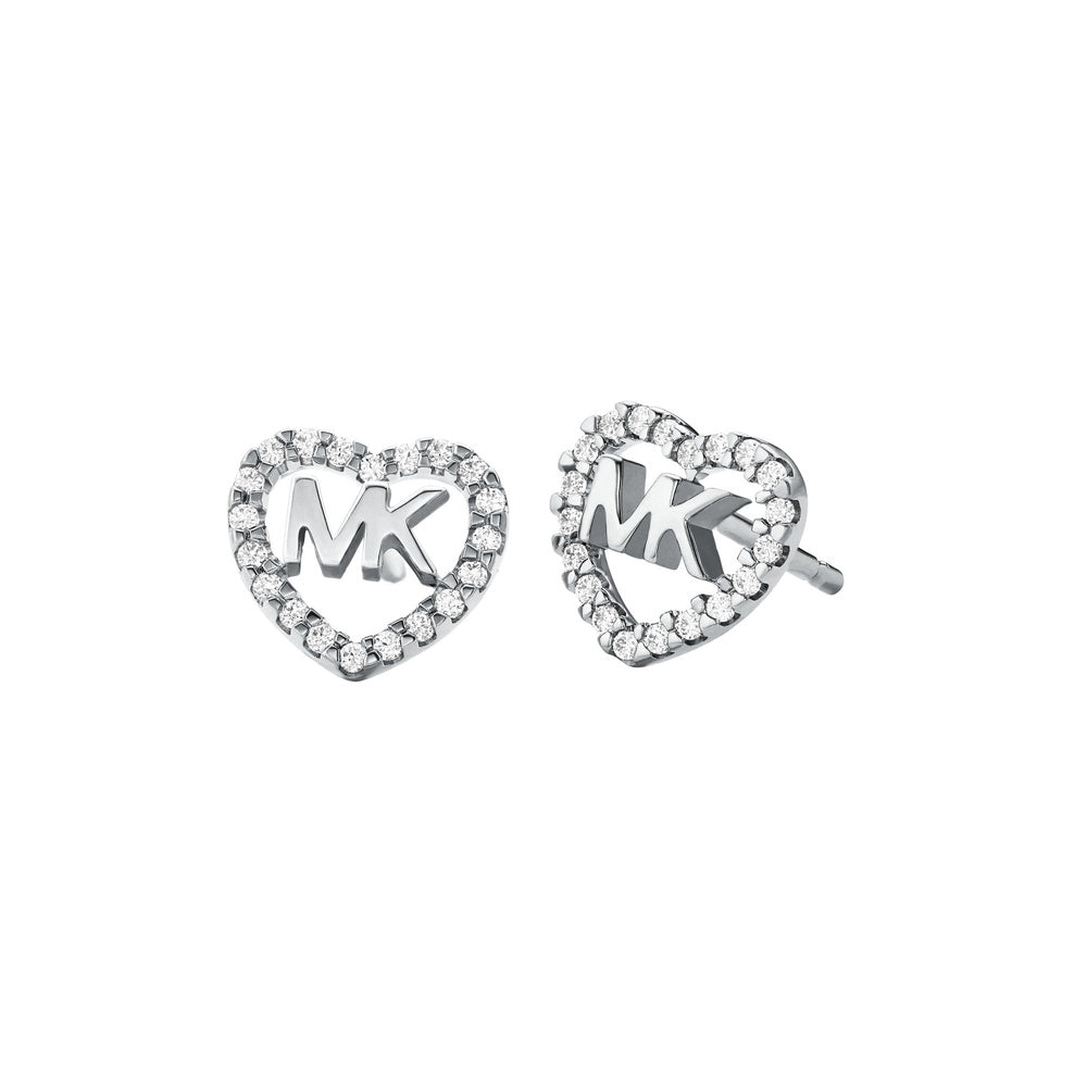 MICHAEL KORS MK LOGO EARRINGS