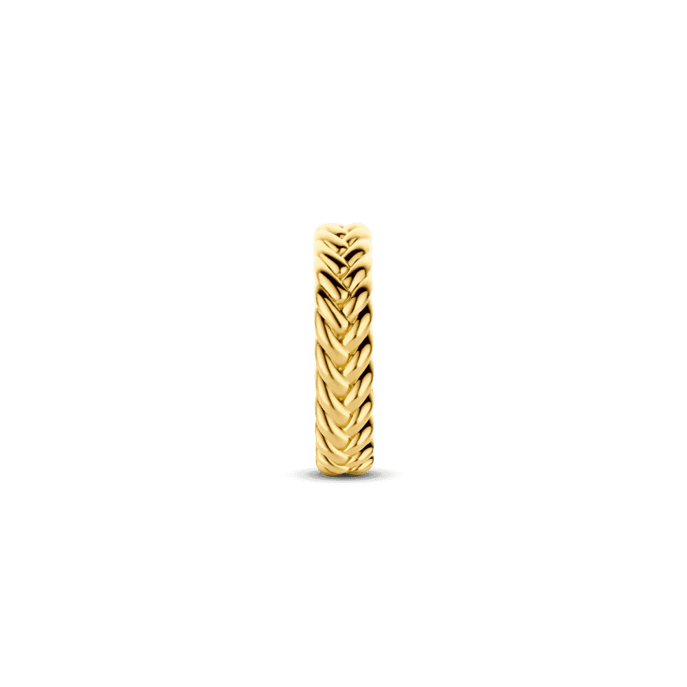 MILANO GOLD ON SILVER BRAIDED BAND