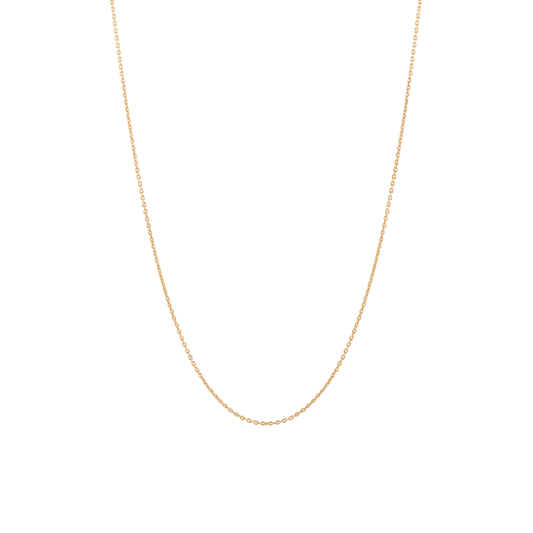 MILANO GOLD ON STERLING SILVER CHAIN