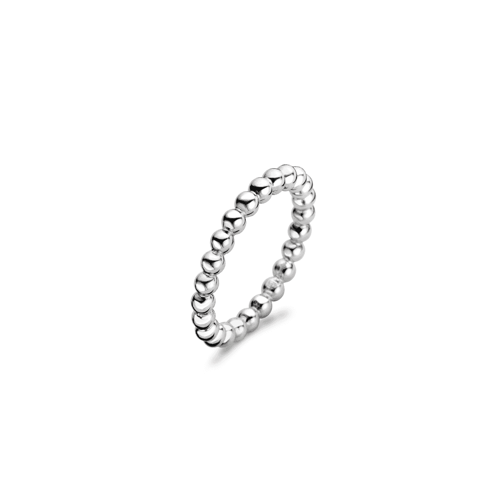 MILANO STERLING SILVER BEADED RING