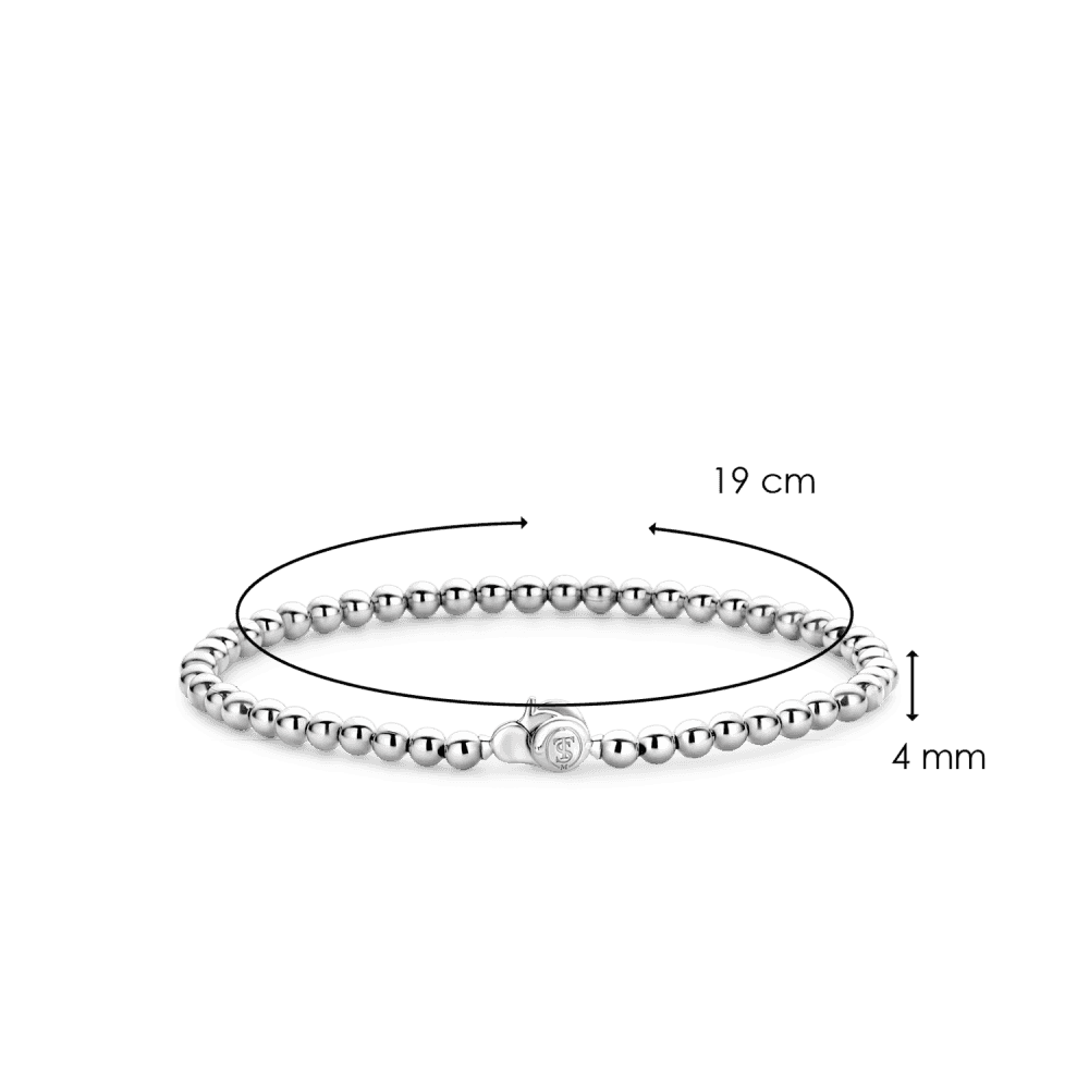 MILANO STERLING SILVER BUBBLE BRACELET