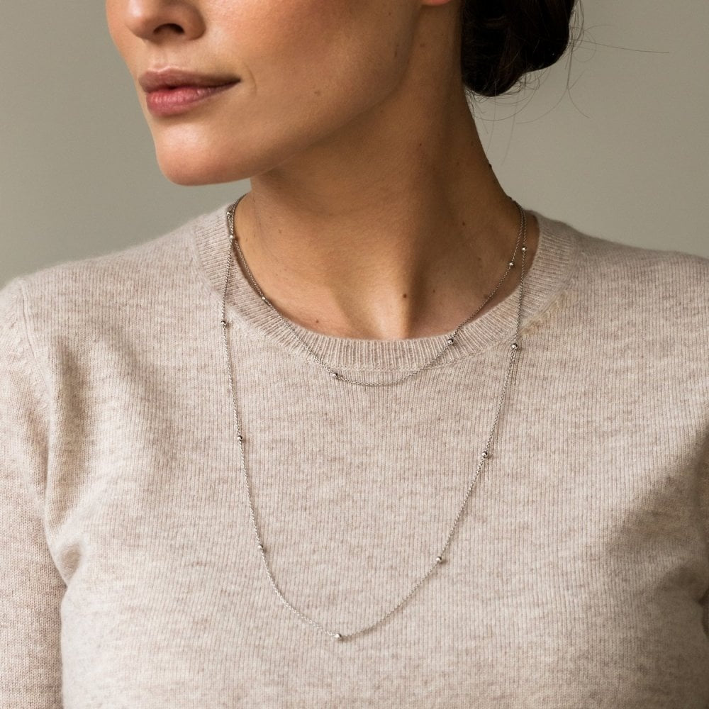 MILANO STERLING SILVER CHAIN WITH GOLD 
