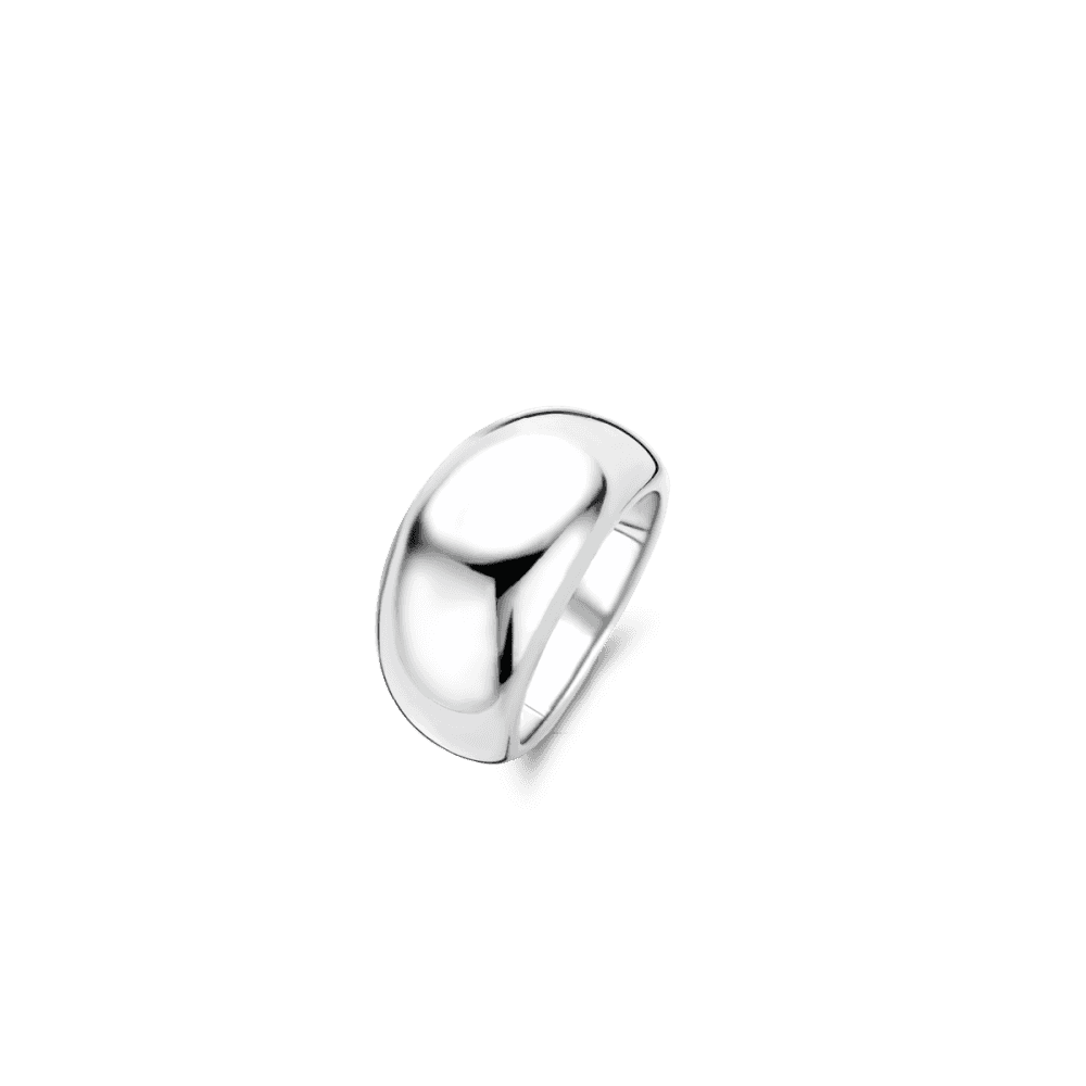 MILANO STERLING SILVER CHUNKY PLAIN SILVER RING