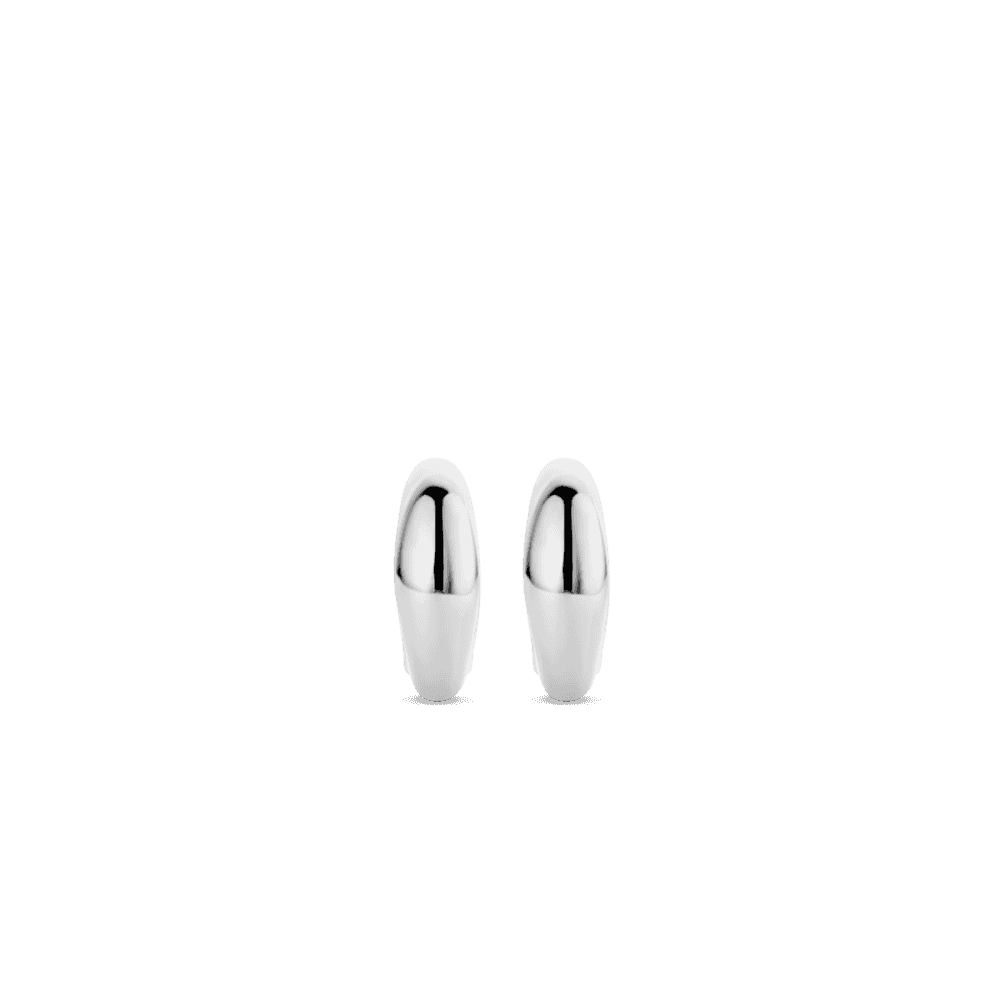 MILANO STERLING SILVER HUGGIE STYLE EARRINGS