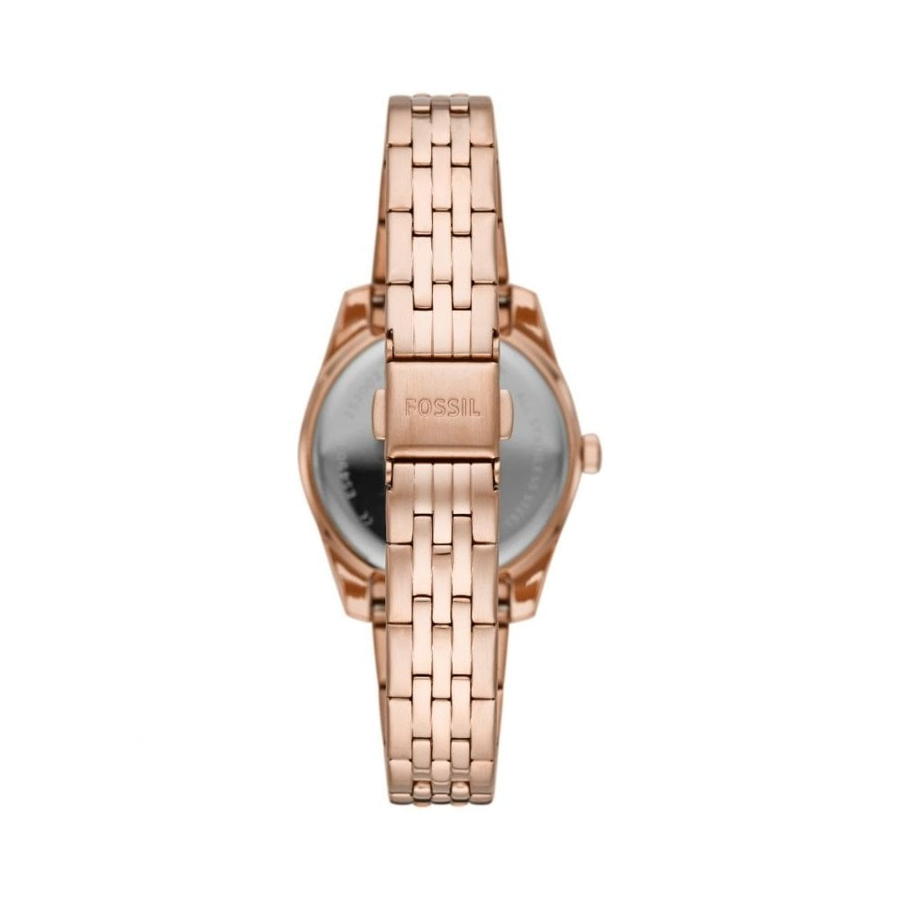 MINI SCARLETTE ROSE GOLD STAINLESS STEEL LADIES BRACELET WATCH