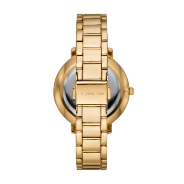 Michael Kors Pyper MK Dial Ladies Gold Stainless Steel Watch