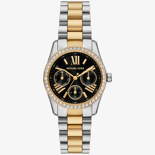 MINI LEXINGTON PAVE LADIES TWO-TONED MICHAEL KORS WATCH