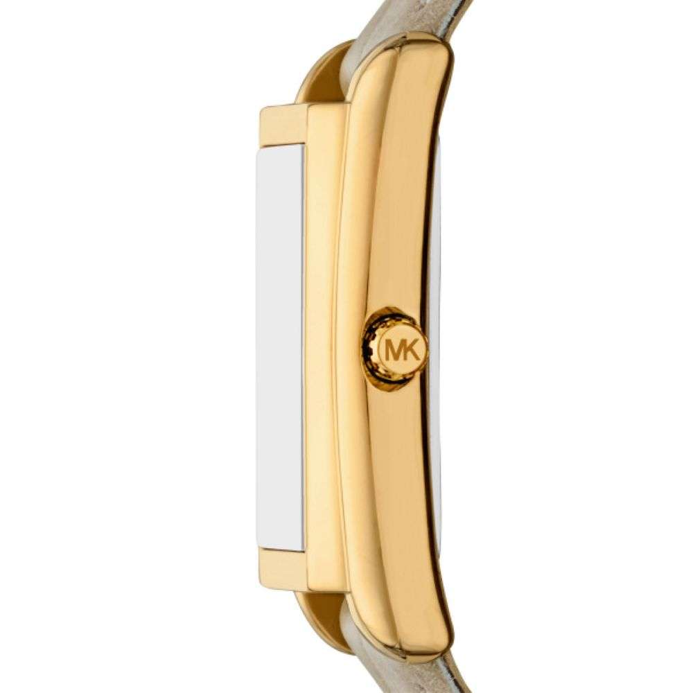 Michael Kors Essex Ladies Nude Leather Watch