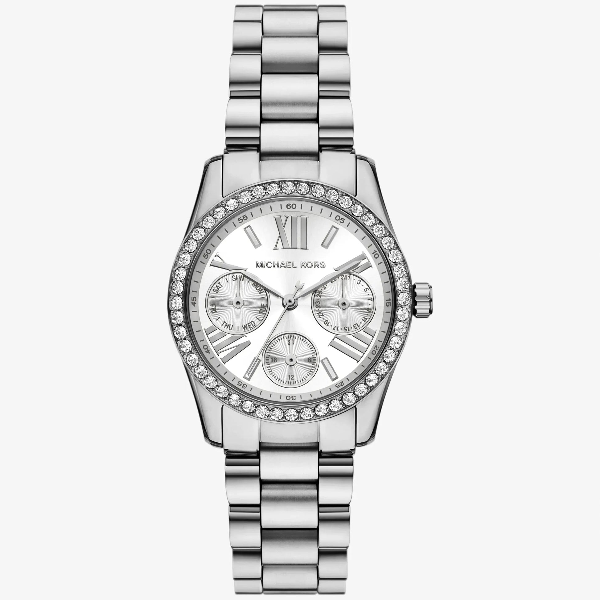 Michael Kors Mini Lexington Pavé Ladies Stainless Steel Watch