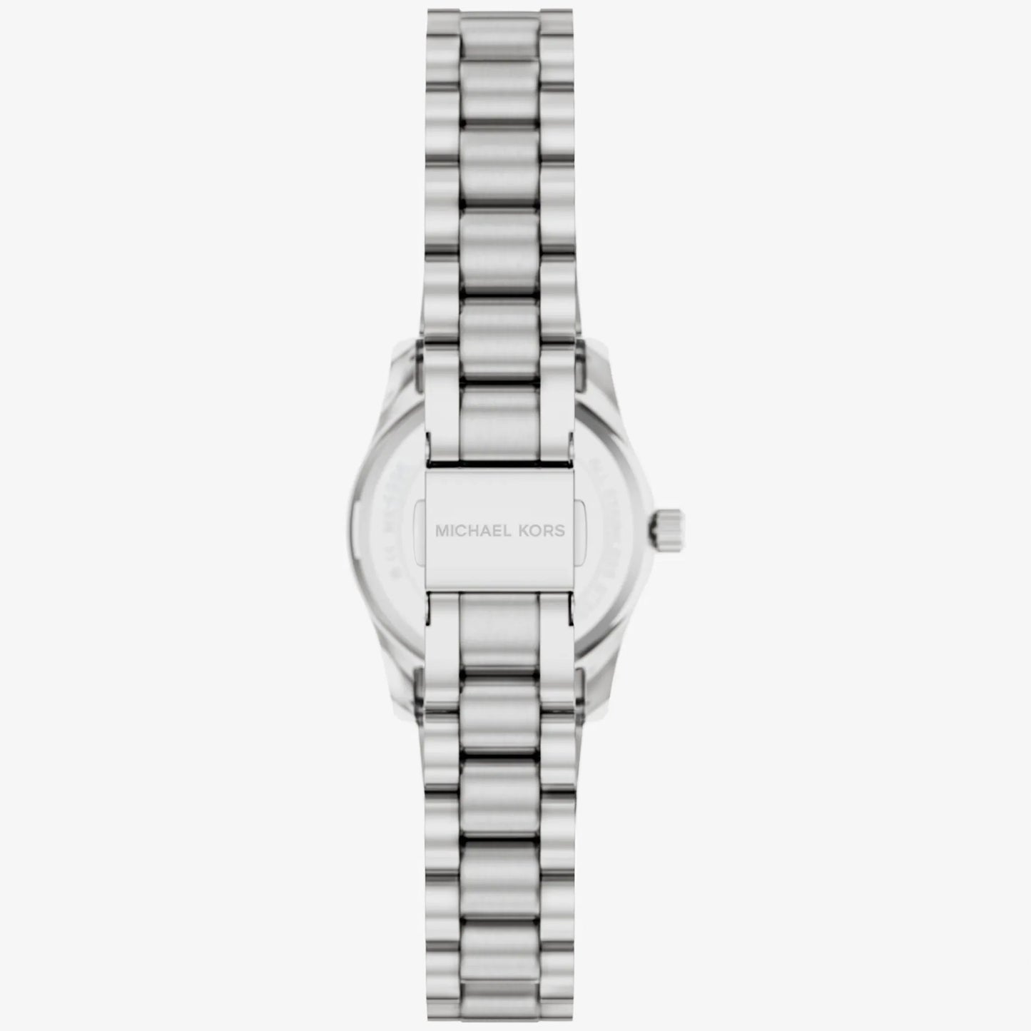 MK LEXINGTON PINK DIAL LADIES STAINLESS STEEL WATCH