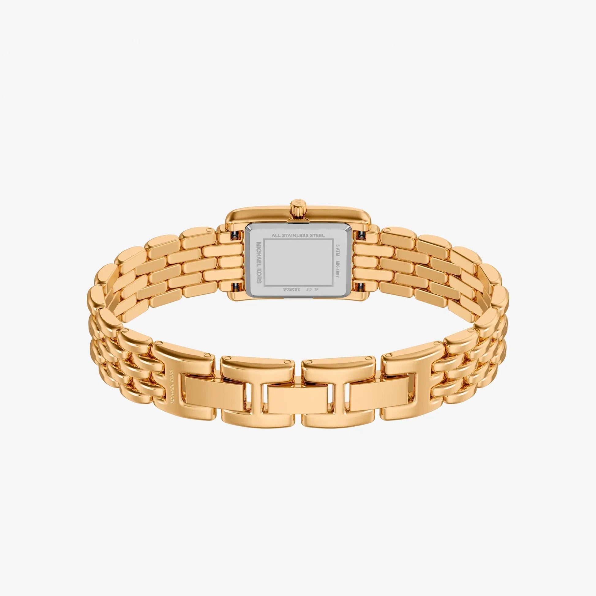 MK PETITE ESSEX LADIES GOLD STAINLESS STEEL WATCH