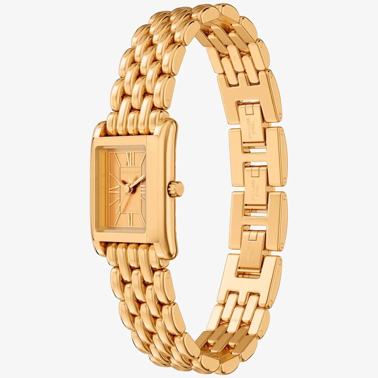 MK PETITE ESSEX LADIES GOLD STAINLESS STEEL WATCH