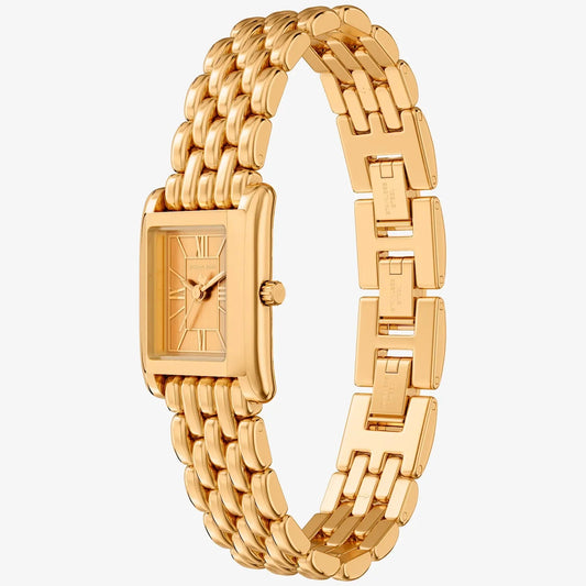 MK PETITE ESSEX LADIES GOLD STAINLESS STEEL WATCH