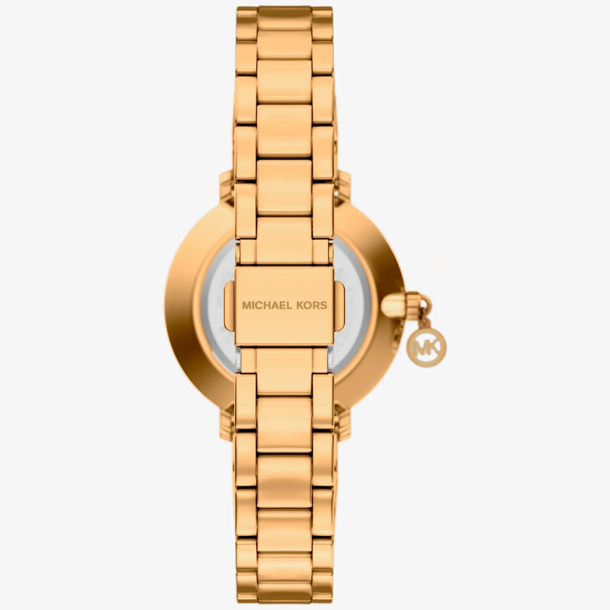 MK MINI PYPER PAVE LADIES GOLD STAINLESS STEEL WATCH