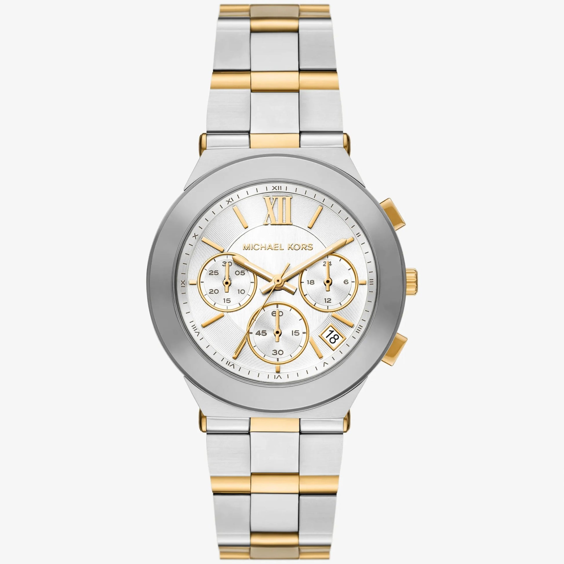 Michael Kors Billie Ladies Two-Tone Stainless Steel Watch