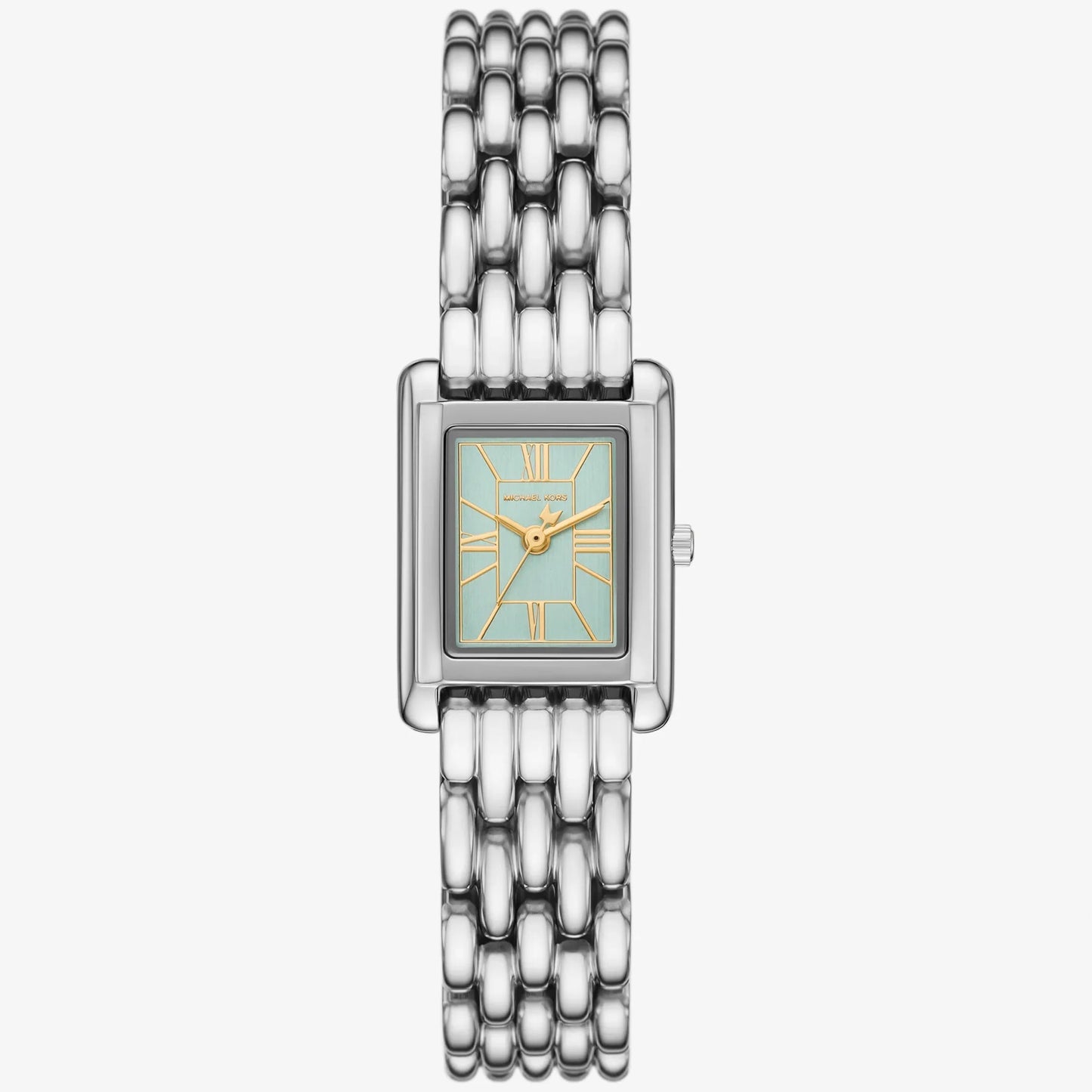 Michael Kors Petite Essex Light green Dial Ladies Stainless Steel Watch