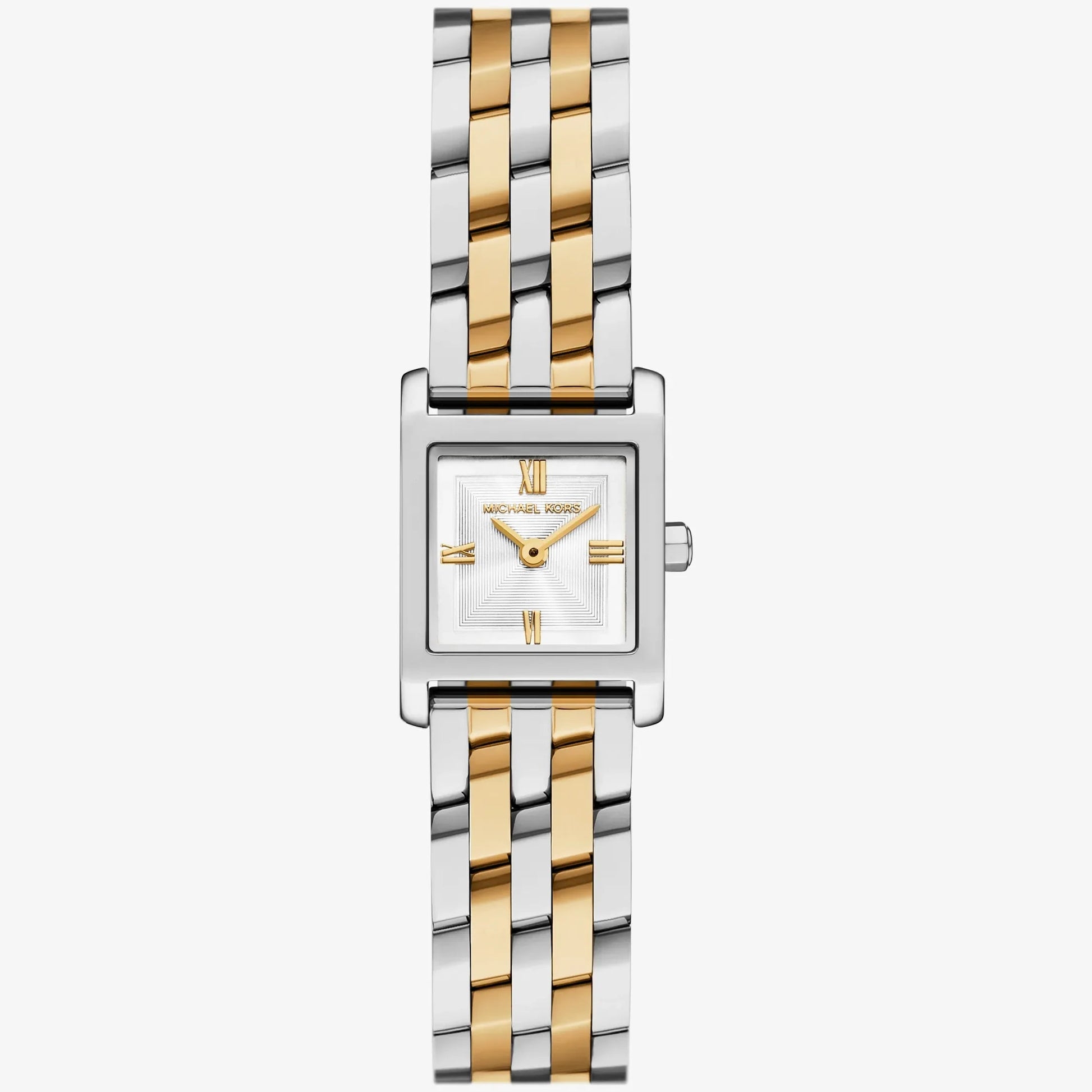 Michael Kors Micro Georgie Ladies Two-Tone Stainless Steel Watch