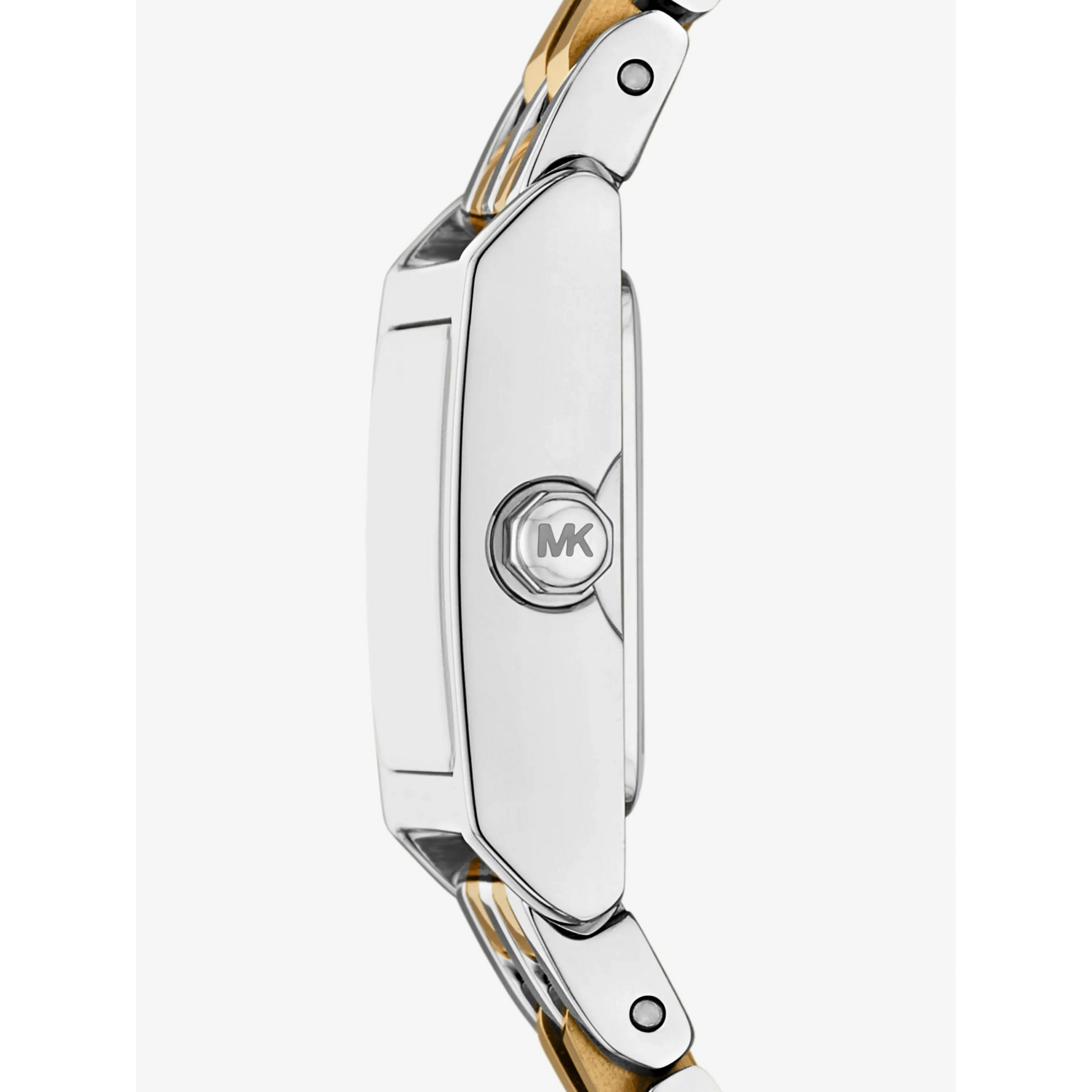 Michael Kors Micro Georgie Ladies Two-Tone Stainless Steel Watch