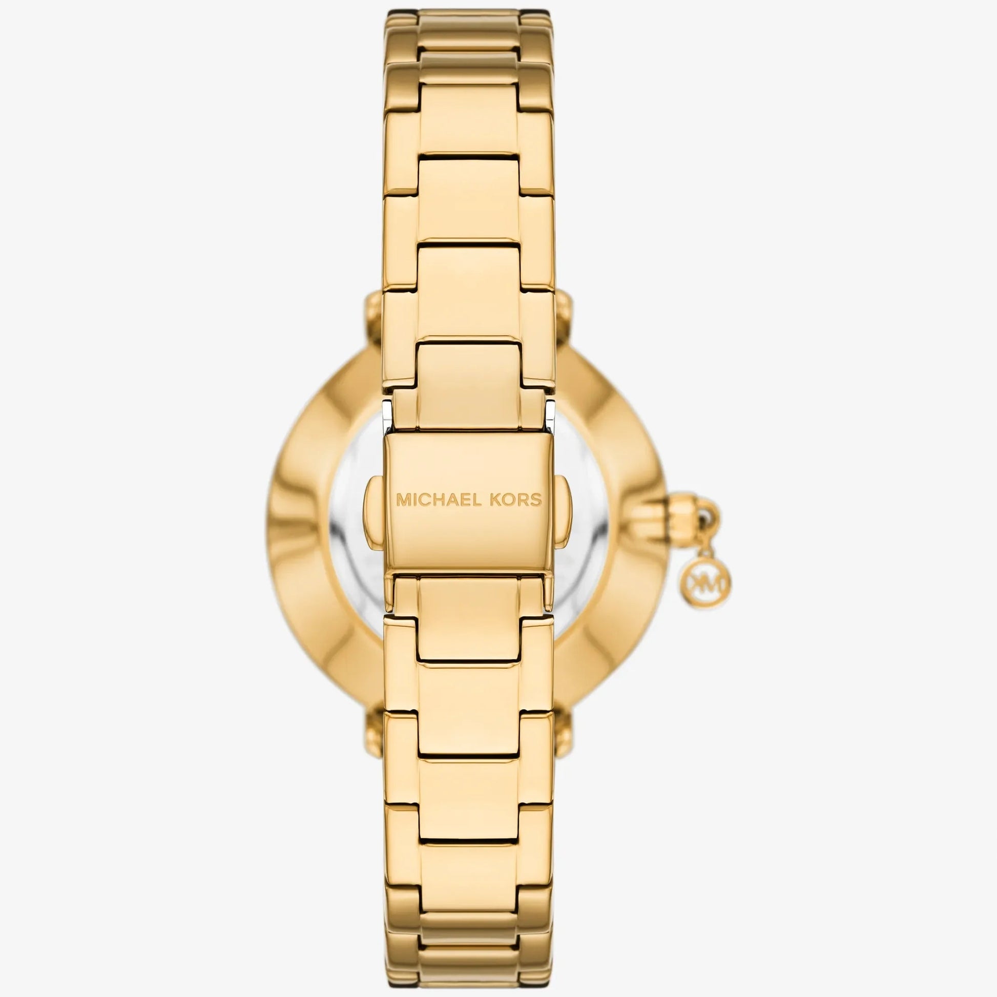 Michael Kors Mini Pyper Pavé Ladies Gold Stainless Steel Watch