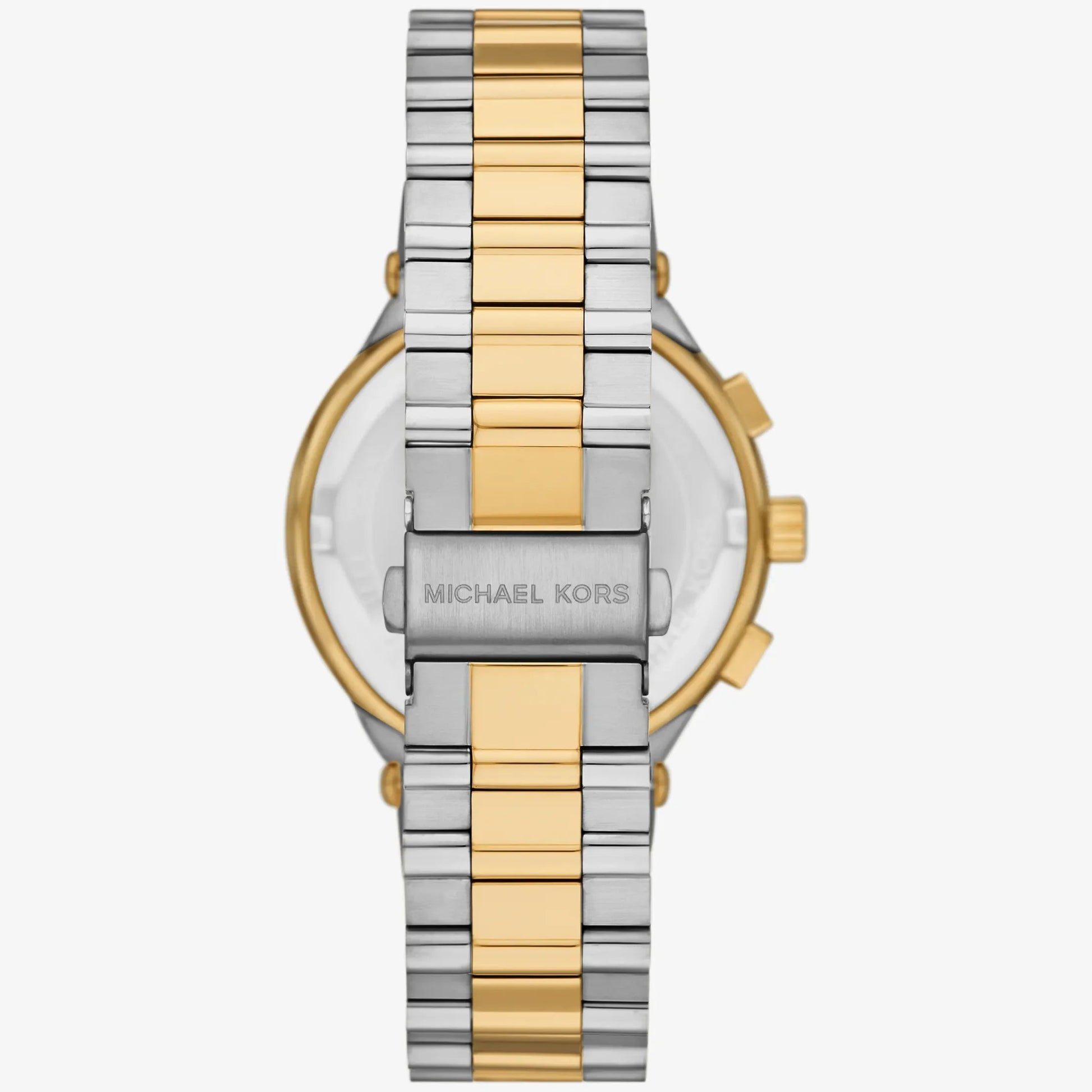 OVERSIZED BILLIE GENTS TWO-TONED STAINESS STEEL MICHAEL KORS WATCH