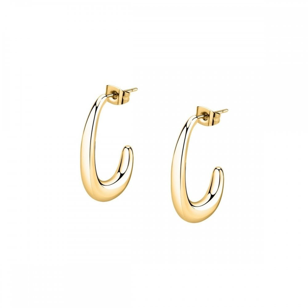 MORELLATO 18k GOLD PLATED CREOLE EARRINGS 27*16.2MM
