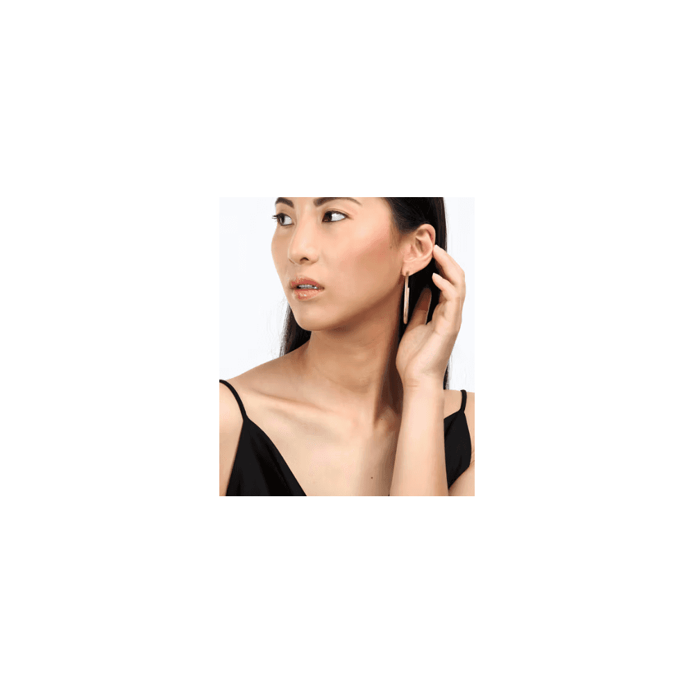 MORELLATO 18k GOLD PLATED CREOLE EARRINGS